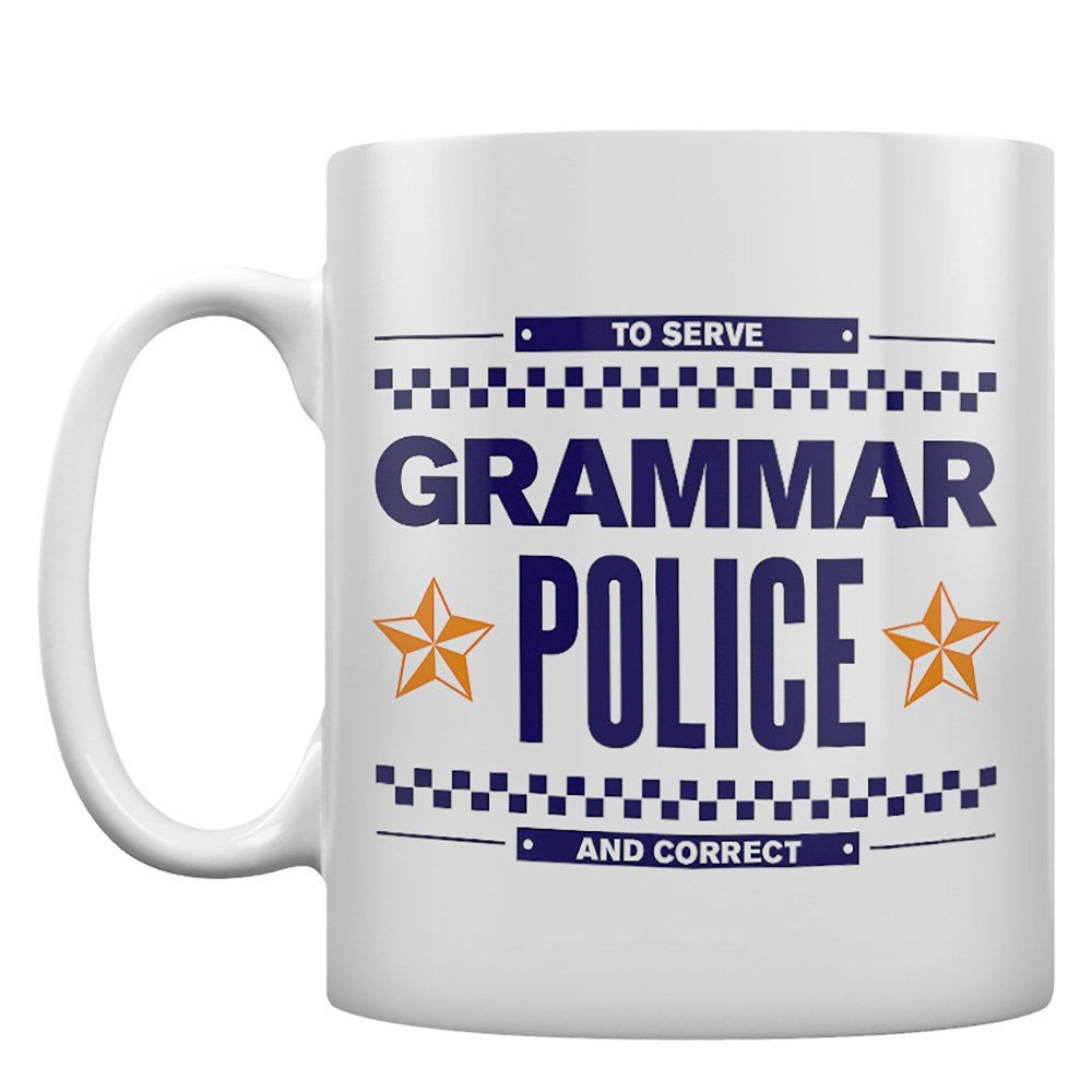 Grammar Police Mug